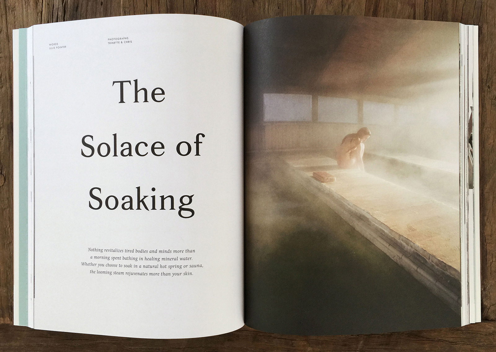 Kinfolk Magazine Soaking  | Trinette+Chris Photographers
