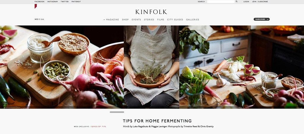 Kinfolk Magazine Fermentation  | Trinette+Chris Photographers