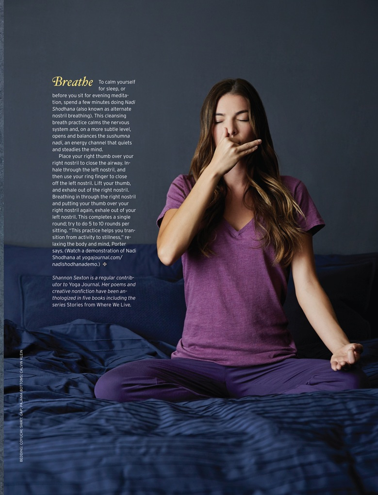 Yoga Journal Article  | Trinette+Chris Photographers