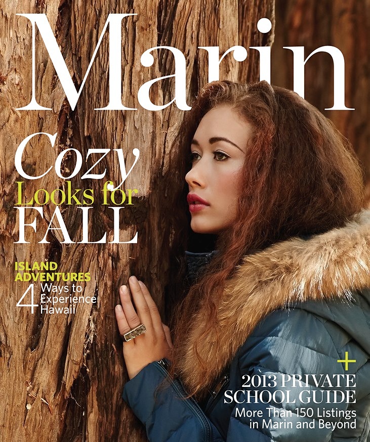 Marin Magazine Cover  | Trinette+Chris Photographers