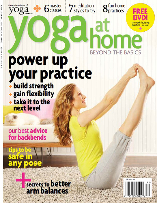 Yoga Journal Magazine Cover  | Trinette+Chris Photographers