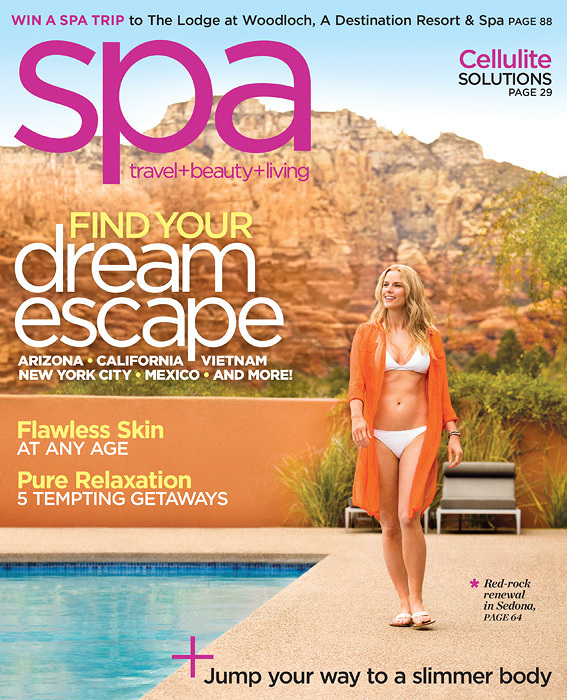 Spa Magazine Cover Miiamo  | Trinette+Chris Photographers