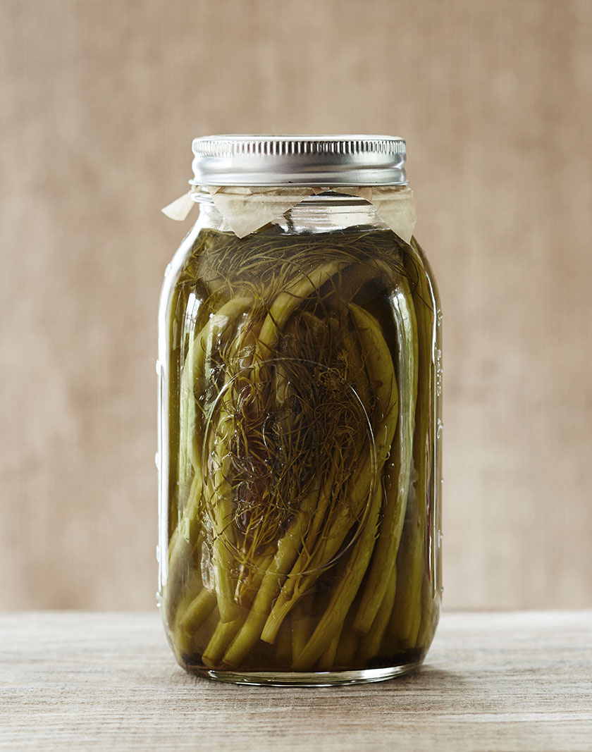 Preserved green beans  | Trinette+Chris Photographers