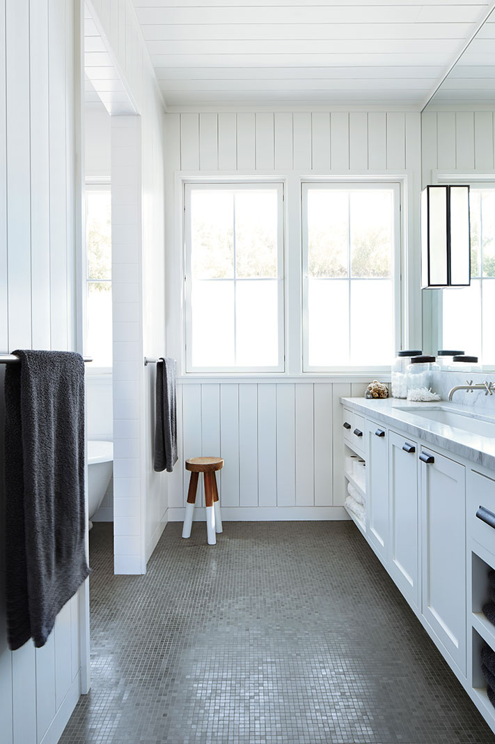 Bathroom in farmhouse  | Trinette+Chris Photographers